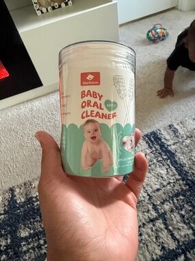 Baby Oral Cleaner - Mint Green